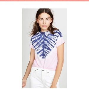 Agolde Tie Dye Baby Tee